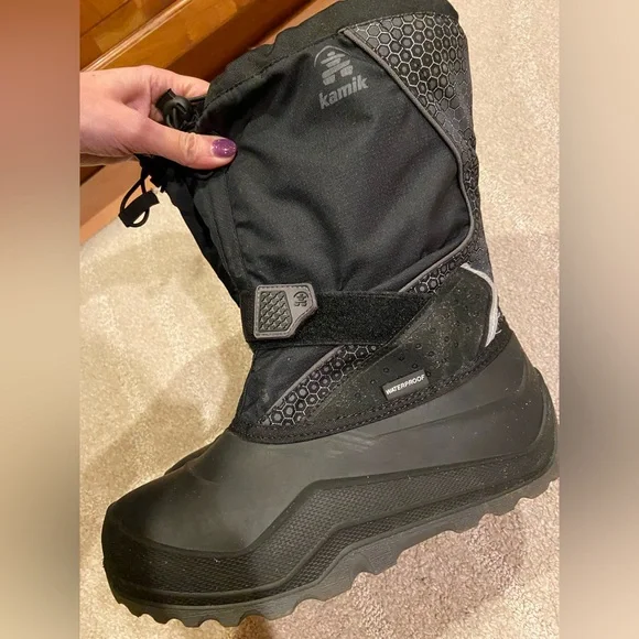 Kamik Waterproof Winter Boots Size 6 - Picture 2 of 12